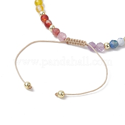 Bracelets réglables en fil de nylon tressé pour femmes&nbsp;BJEW-JB11660-03