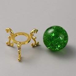 Bolas de vidrio&nbsp;DJEW-WH0034-97G-01
