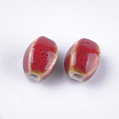 Perline porcellana fatto a mano&nbsp;PORC-S498-07R