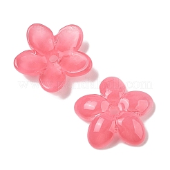 Perles de verre transparentes peintes en aérosol&nbsp;GLAA-Z011-07G