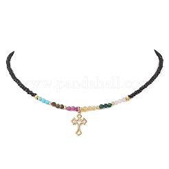 2 pendentif croix en acier inoxydable 304&nbsp;NJEW-JN05611