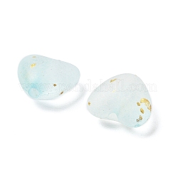 Perles en acrylique transparent mat&nbsp;X1-OACR-F013-03