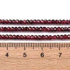 Natürlicher Granat Perlen Stränge&nbsp;G-RM241221-O2