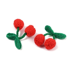 Häkeln Sie 14 Stück 3 Stil 3D-Kirschverzierungszubehör&nbsp;DIY-FG0004-11