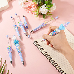 8 stylo à bille à paillettes en forme d'étoile&nbsp;FIND-TA0006-16