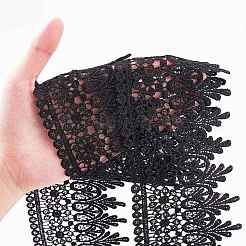 Nylonband mit Spitzenbesatz&nbsp;SRIB-WH0006-26B