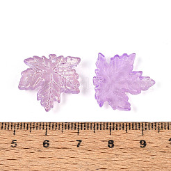 Anhänger aus transparentem Glas mit Backfarbe&nbsp;DGLA-N014-11A-03