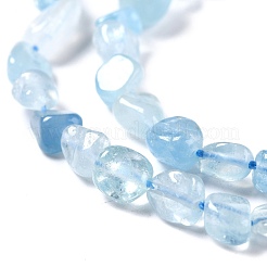 Natürliche Aquamarin Perlen Stränge&nbsp;G-G018-69