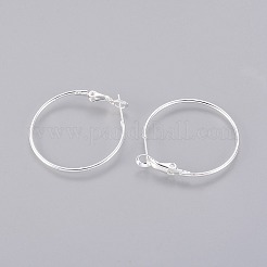 Orecchini a cerchio in ottone&nbsp;X-EC108-1NFS
