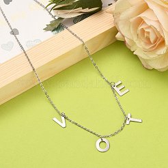 Colliers pendentifs en acier inoxydable 304 anti-ternissement&nbsp;NJEW-JN03127-01