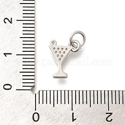 Messing micro pave klare zirkonia anhänger&nbsp;KK-L225-009P-01