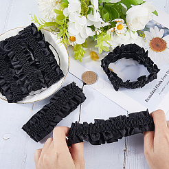 Elastische Strumpfbänder aus Polyester&nbsp;DIY-WH20366-64C