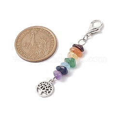 Décorations pendentif arbre de vie en alliage de style tibétain&nbsp;HJEW-JM01748