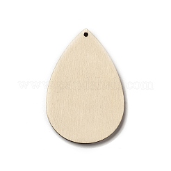 Grands pendentifs en bois imprimé simple face&nbsp;WOOD-H102-03D