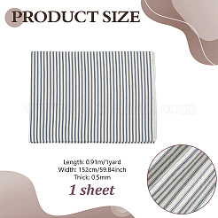 Tessuto a righe di cotone da 1 iarda&nbsp;DIY-GA0010-27D