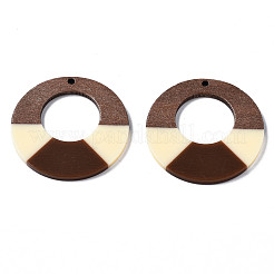 Colgantes de resina y madera de nogal&nbsp;RESI-S389-068A-A12
