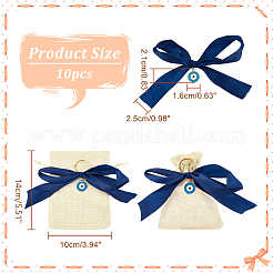 Borse rettangolari con coulisse in linenette&nbsp;ABAG-AB00001