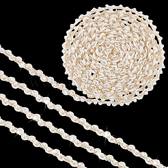 Ruban de dentelle ondulé en polyester de 4 mètre&nbsp;OCOR-PH0004-78C