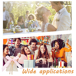 Buste con coulisse in sacchetti di imballaggio in tela imitazione poliestere&nbsp;ABAG-AB00003