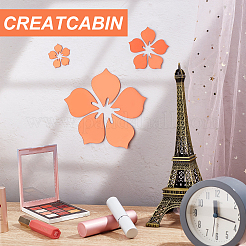 Pegatinas de pared espejo&nbsp;DIY-CN0001-89D