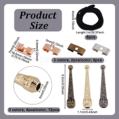 DIY Bolo-Krawatten-Bastelsets&nbsp;DIY-NB0013-48