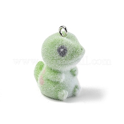 Pendentifs en résine floquée&nbsp;FIND-A061-01L