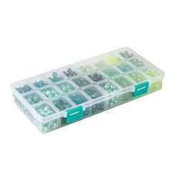 Perle di vetro stile misto&nbsp;DGLA-JP0001-28C