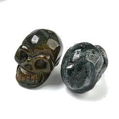 Halloween-Totenkopffiguren aus natürlichem Edelstein&nbsp;DJEW-L021-01