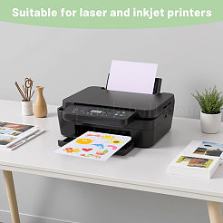 Papier-Aufkleber&nbsp;LS-DIY-WH0899-408