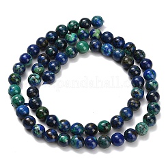 Fili di perle di azzurrite naturale&nbsp;G-Z110-C02-6mm