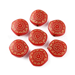 Plattieren von undurchsichtigen Harzperlen&nbsp;RESI-WH0027-15A-09