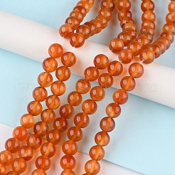 Natürlichen Karneol-Perlen Stränge&nbsp;X-G-G0003-C06
