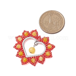 Perles de rocaille breloques en perles&nbsp;PALLOY-MZ00271
