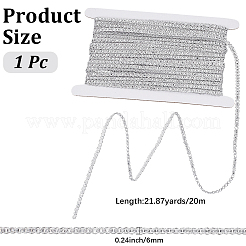 Ruban de dentelle de polyester en filigrane&nbsp;OCOR-CY0004-77A