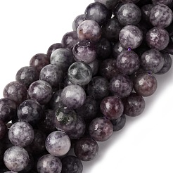 Perles naturelles de perles de lépidolite&nbsp;X-G-G284-A02-8mm