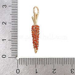 Messing Strass Anhänger&nbsp;LS-KK-B145-02G-04