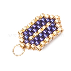 Cuentas de semillas miyuki hechas a mano&nbsp;PALLOY-MZ00867-15