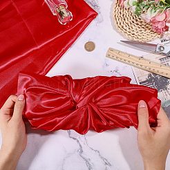 Tissu furoshiki carré en polyester pour emballer les boîtes cadeaux&nbsp;DIY-WH0591-671A