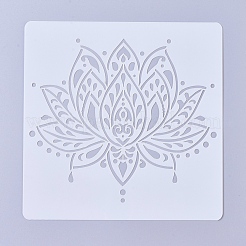 Plantillas de pintura plástica&nbsp;DIY-WH0156-75