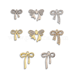 32 stücke 8 stile legierung strass anhänger&nbsp;FIND-SC0016-48