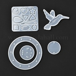 Kit fai da te per la creazione di campanelli eolici colibrì&nbsp;DIY-P028-16