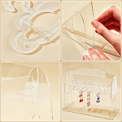 1 Set Acryl-Ohrring-Hängeständer&nbsp;EDIS-PH0001-45