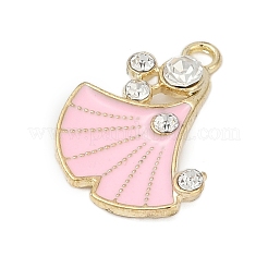 Colgantes de la aleación del esmalte con el rhinestone&nbsp;FIND-Z070-07G-03