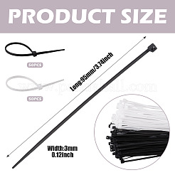 100 bridas para cables de nailon.&nbsp;TOOL-TA0001-14C-01