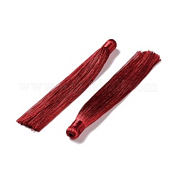 Nylon Quasten großen Anhänger Dekorationen&nbsp;HJEW-G010-B02