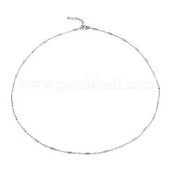 Collane a catena in acciaio inossidabile 304 anti-ossidazione&nbsp;NJEW-JN03169-04