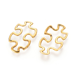 Tibetischer Stil Legierung Verknüpfung Ringe&nbsp;LS-TIBE-3558-AG-FF