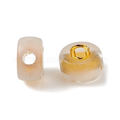 Leuchtende transparente Acrylperlen&nbsp;OACR-P037-01B-O