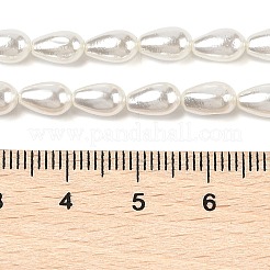 Galvanisieren Sie Muschelperlen-Perlenstränge&nbsp;BSHE-G010-4x7mm-01