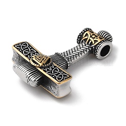 Ionenplattierung (IP) Viking 304 Edelstahl Anhänger&nbsp;STAS-D014-07AG